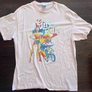 Girls Rule Junk Food Tee